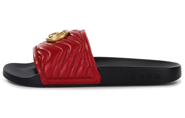 (Women) Gucci Slide Sandal 'Red' 602098-0R030-6433