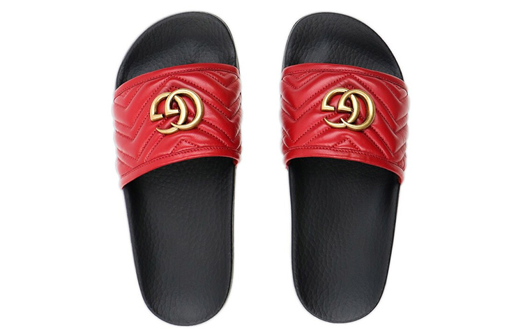 Purchase (W) Sandali Gucci Slide ''Rosso'' 602098-0R030-6433