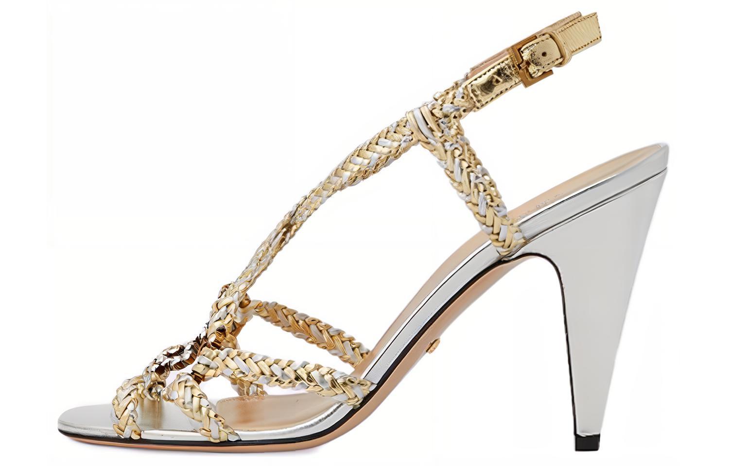 Buy (W) グッチ スライドサンダル 白バックル 730999-B8B20-8160