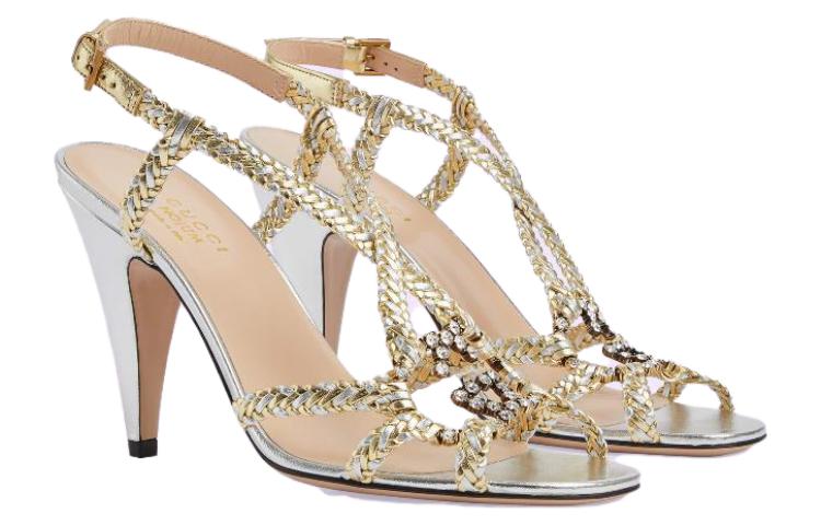 Lookbook (Women) Gucci Slide Sandal 'White Buckle' 730999-B8B20-8160