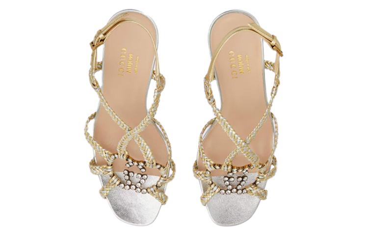 Shop (W) グッチ スライドサンダル 白バックル 730999-B8B20-8160