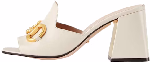 (Women) Gucci Slide Sandal With Horsebit 'White Leather' 655412-BKO00-9022 (Women) Gucci Slide Sandal With Horsebit 'White Leather' 655412-BKO00-9022