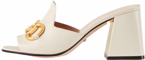 (Women) Gucci Slide Sandal With Horsebit 'White Leather' 655412-BKO00-9022 (Women) Gucci Slide Sandal With Horsebit 'White Leather' 655412-BKO00-9022