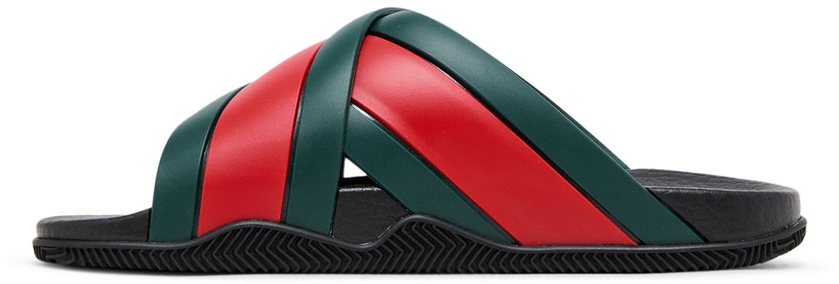 (Women) Gucci Slide Web Stripe 'Black' 627820-J8700-8460 Lookbook (Women) Gucci Slide Web Stripe 'Black' 627820-J8700-8460