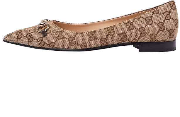 (Women) Gucci Slingback Ballet Flat 'GG Canvas - Beige Ebony' 786591-2HK80-9763 Buy (Women) Gucci Slingback Ballet Flat 'GG Canvas - Beige Ebony' 786591-2HK80-9763