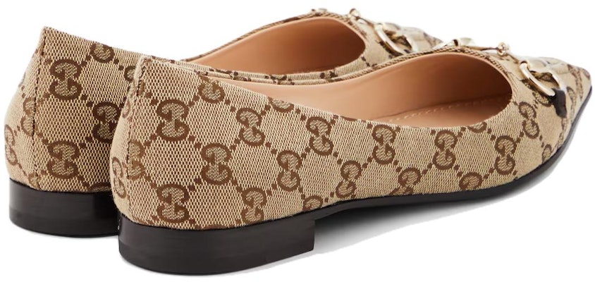 (Women) Gucci Slingback Ballet Flat 'GG Canvas - Beige Ebony' 786591-2HK80-9763 Shop (Women) Gucci Slingback Ballet Flat 'GG Canvas - Beige Ebony' 786591-2HK80-9763