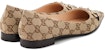 (W) Gucci Erin Flat 'Logo Coklat' 786591-2HK80-9763