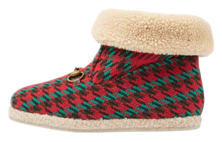 (Women) Gucci Slip-On Boot 'Red Green' 599017-2NG50-8295