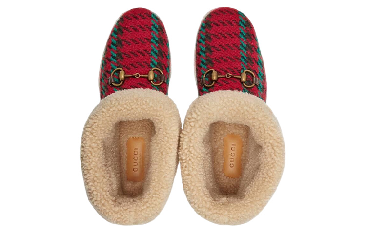 Lookbook (W) Gucci Instapper Laars ''Rood Groen'' 599017-2NG50-8295