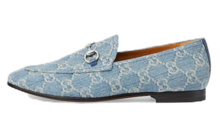 Buy (Women) Gucci Slip-On Loafers 'Denim Blue' 771591-2KQ60