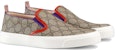 (W) Gucci Slip-On Rendah 'Coklat Ungu' 408511-KLQO0-9768