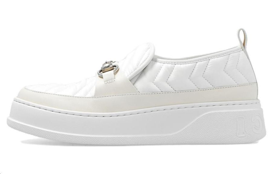 (Women) Gucci Slip-On Low 'White Fashion' 721077-FAA1J-9069