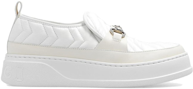 GUCCI古馳 尼龍 低幫套腳 時尚板鞋 女款 白色 Order GUCCI古馳 尼龍 低幫套腳 時尚板鞋 女款 白色