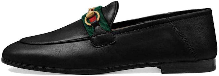 (W) Gucci Slip On Loafer Kulit Hitam dengan Web 631619-CQXM0-1060 Buy (W) Gucci Slip On Loafer Kulit Hitam dengan Web 631619-CQXM0-1060