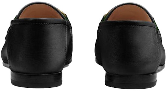 (W) Gucci Slip On Loafer Kulit Hitam dengan Web 631619-CQXM0-1060 Purchase (W) Gucci Slip On Loafer Kulit Hitam dengan Web 631619-CQXM0-1060