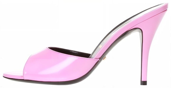 GUCCI古馳 皮革 套穿高跟 時尚涼拖 9.5cm 女款 粉紅色 Buy GUCCI古馳 皮革 套穿高跟 時尚涼拖 9.5cm 女款 粉紅色