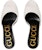 (W) Gucci Slip On Tumit Tinggi Selipar 'Putih' 593389-CLG00-9014