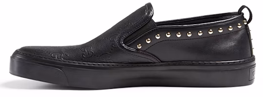 (Women) Gucci Sneaker 'Black Leather Fashion' 385758-AZW30-1000 (Women) Gucci Sneaker 'Black Leather Fashion' 385758-AZW30-1000