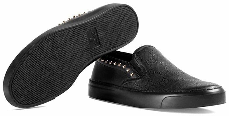 (W) Sneaker Gucci 'Fesyen Kulit Hitam' 385758-AZW30-1000 Purchase (W) Sneaker Gucci 'Fesyen Kulit Hitam' 385758-AZW30-1000