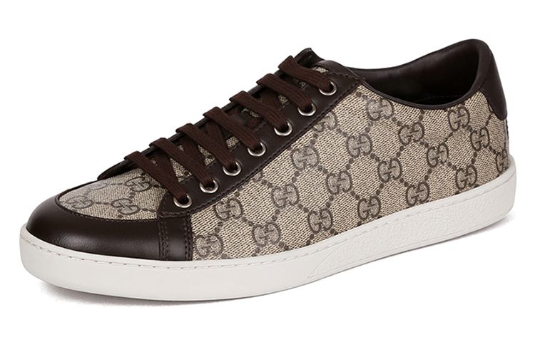 Order (Women) Gucci Sneaker 'Brown Leather Fashion' 323793-KHN80-9760