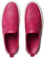 Lookbook GUCCI 古馳 真皮 時尚板鞋 女款 粉