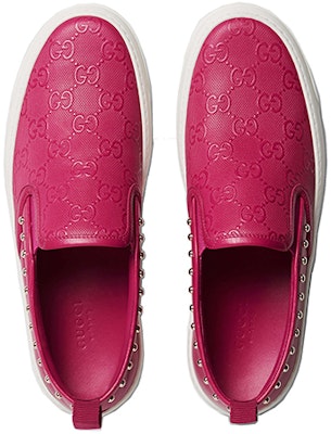 (W) Zapatillas Gucci 'Fashion Pink Leather' 385758-AZW30-5614 Lookbook (W) Zapatillas Gucci 'Fashion Pink Leather' 385758-AZW30-5614
