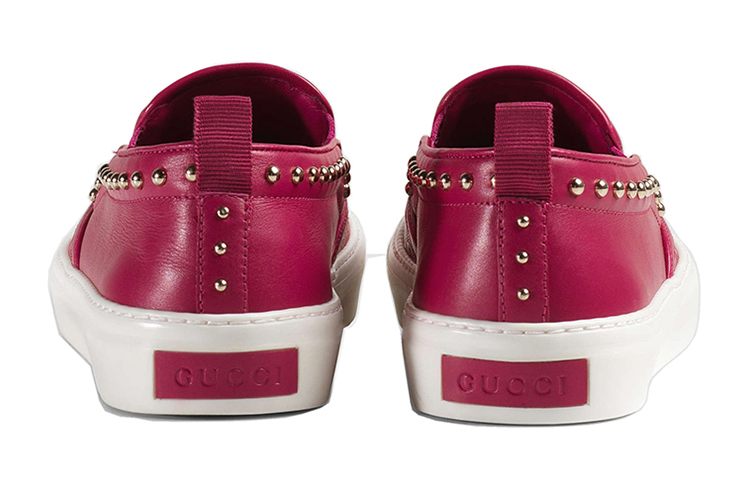 Shop (Women) Gucci Sneaker 'Fashion Pink Leather' 385758-AZW30-5614
