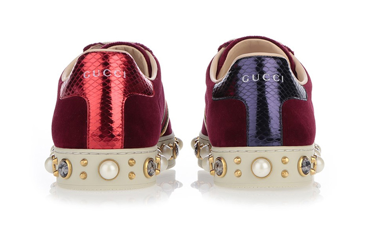 Shop (Women) Gucci Sneaker 'Red Fashion' 481150-FASW0-6285