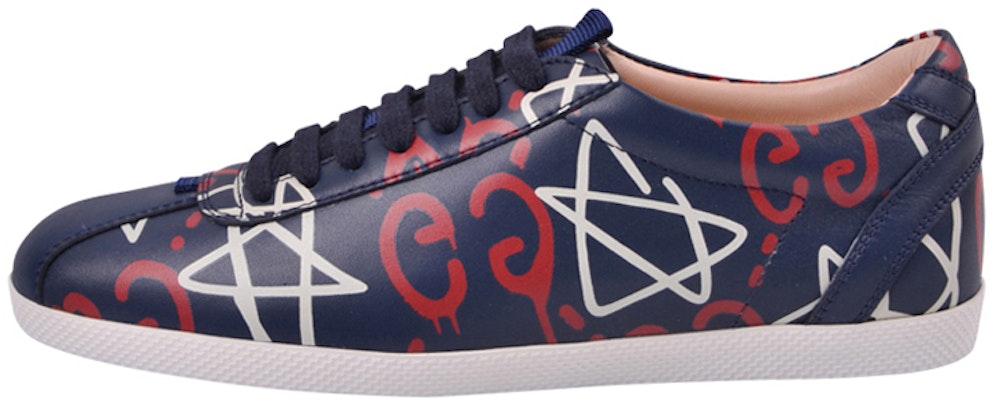 (W) 古驰阿波罗牛皮星星标志GG徽标“海军蓝” 408527-DSV30-4185 Buy (W) 古驰阿波罗牛皮星星标志GG徽标“海军蓝” 408527-DSV30-4185