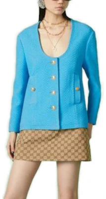 (W) Gucci 素色U領長袖外套 745110-ZANB7-4446 Lookbook (W) Gucci 素色U領長袖外套 745110-ZANB7-4446