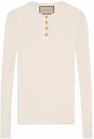 (Women) Gucci Solid Ivory Long Sleeve Knit Sweater 691568-XKCAJ-9200 (Women) Gucci Solid Ivory Long Sleeve Knit Sweater 691568-XKCAJ-9200