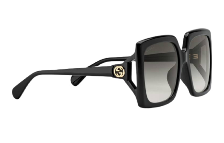 (Women) GUCCI Square Full-Frame Sunglasses Black - Stylish Designer Shades GG0876SA-001 圖 4