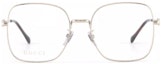 Purchase (Women) GUCCI Square Optical Glasses Women Gold/Silver Urban Design Alloy Frame 0883