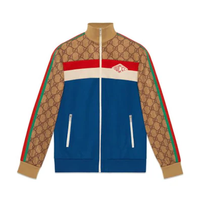 (Women) Gucci SS20 Patchwork Zip Knit Jacket Multicolor 526524-X9V99-4925