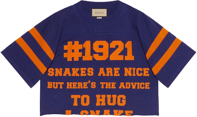 (Women) Gucci SS21 Alphanumeric Graphic Tee Purple 660868-XJDKG-4448 Buy (Women) Gucci SS21 Alphanumeric Graphic Tee Purple 660868-XJDKG-4448