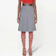 Shop (W) GUCCI SS21 Vestido Casual Gris Plisado con Detalles de Mordedura de Caballo. 643509-Z8AM0-4447