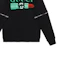 Sizing (W) グッチ SS22 ブラック ロゴ プリント パーカー プルオーバー スウェットシャツ 743404-XJFIX-1082
