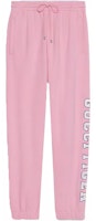 (Women) GUCCI SS22 Pink Knit Cotton Jogger Sweatpants. 681145-XJD3Y-5904 (Women) GUCCI SS22 Pink Knit Cotton Jogger Sweatpants. 681145-XJD3Y-5904