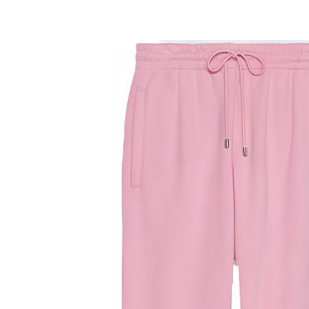 Lookbook (W) GUCCI SS22 ピンクニットコットンジョガースウェットパンツ 681145-XJD3Y-5904