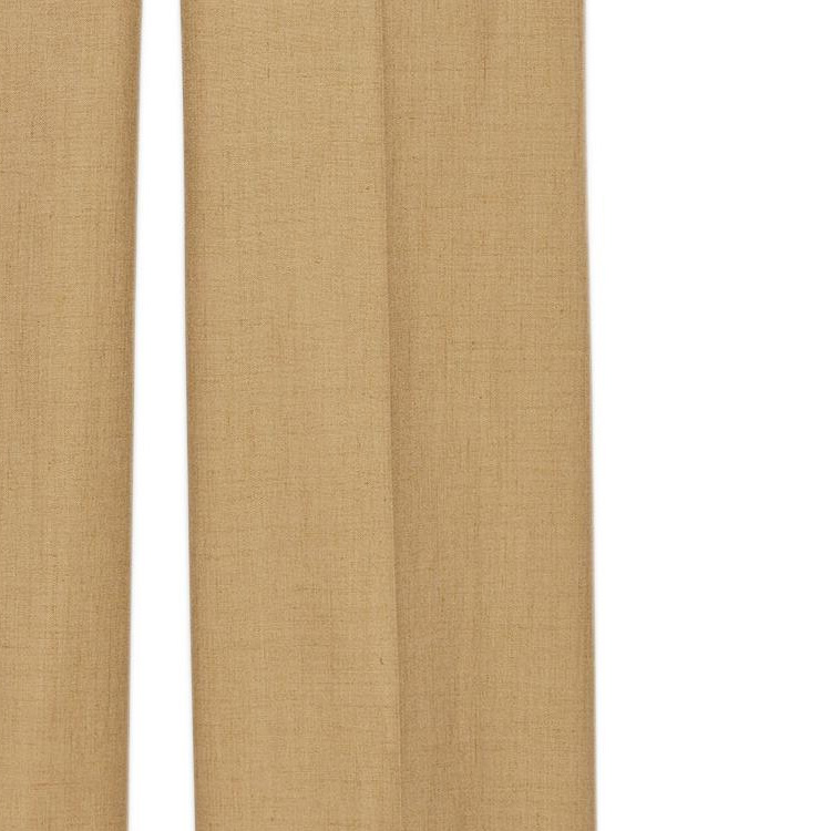 Cheap (W) GUCCI SS22 Pantalones Casuales Marrón Claro de Corte Suelto Color Sólido. 690743-ZAFHJ-2286