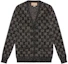 Buy (W) GUCCI SS22 Aria Fesyen Cardigan Rajut GG Monogram Wanita Hitam. 678434-XKB54-1284
