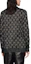 Purchase (W) GUCCI SS22 Aria Fesyen Cardigan Rajut GG Monogram Wanita Hitam. 678434-XKB54-1284