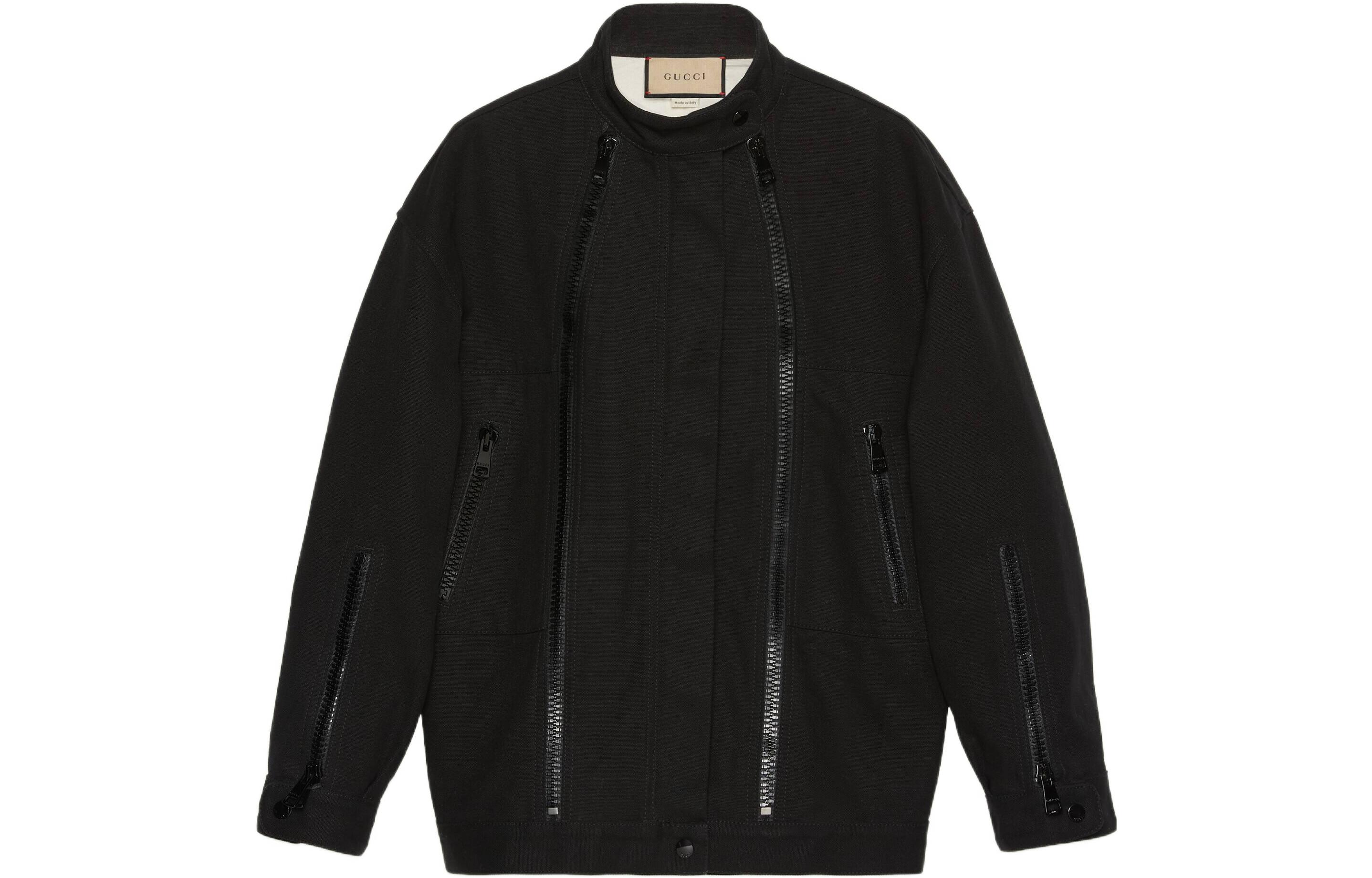 (Women) Gucci SS22 Black Interlocking G Long-Sleeve Jacket 701259-XDBZM-1043