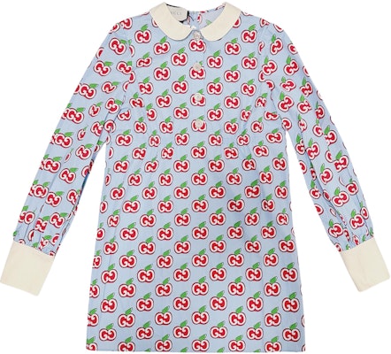 (W) 古驰 SS22 卡通樱桃长袖连衣裙 多色 627431-ZAEY5-4324 Buy (W) 古驰 SS22 卡通樱桃长袖连衣裙 多色 627431-ZAEY5-4324