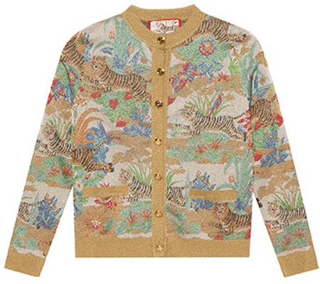 (W) Suéter Tejido de Monograma Dorado Gucci SS22 686495-XKB8U-7257 Buy (W) Suéter Tejido de Monograma Dorado Gucci SS22 686495-XKB8U-7257