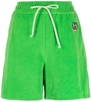 (Women) Gucci SS22 Green Embroidered Drawstring Loose Shorts 650630-XJDCV-3231 (Women) Gucci SS22 Green Embroidered Drawstring Loose Shorts 650630-XJDCV-3231