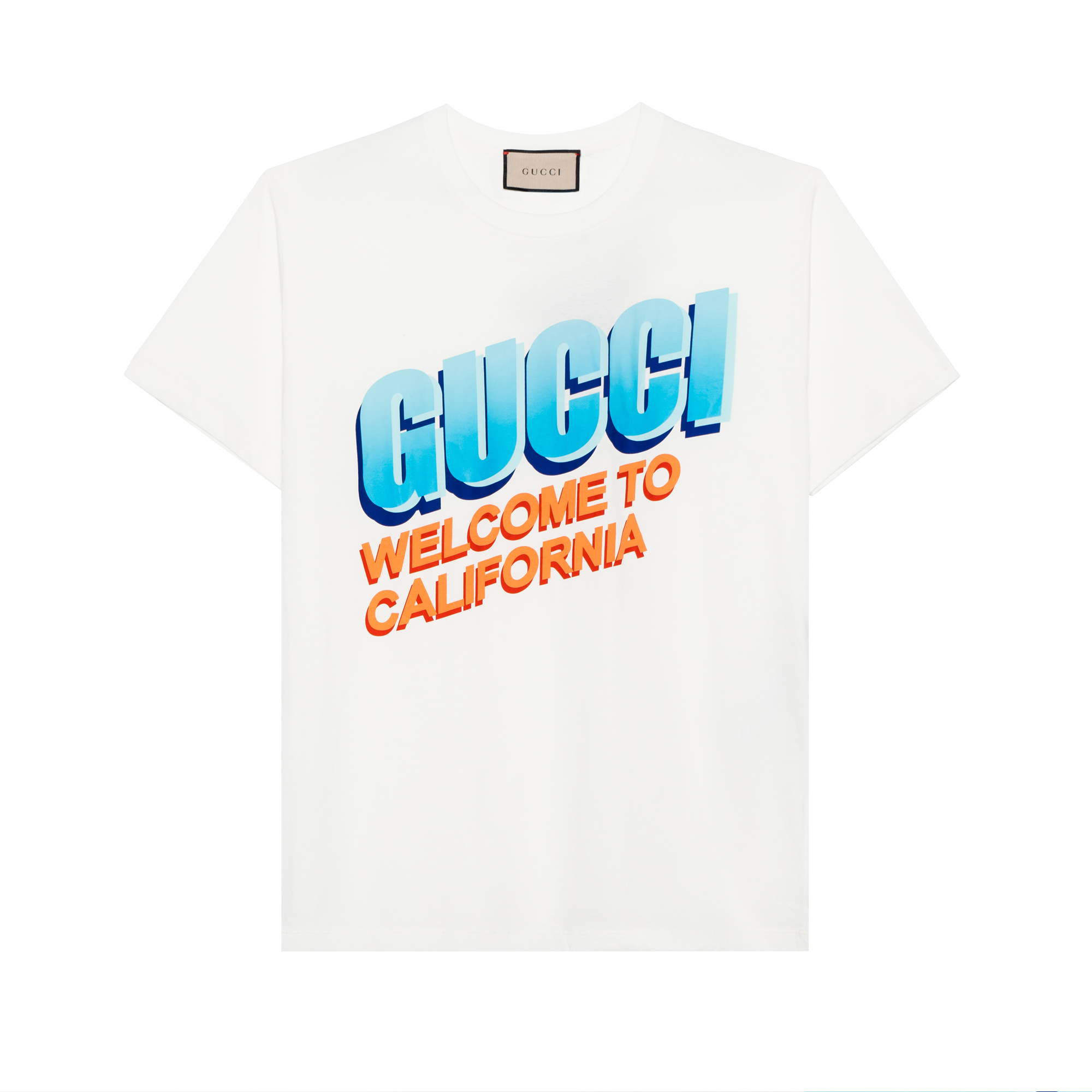 (Women) Gucci SS22 Patterned Logo Crew Neck T-Shirt Women’s White 615044-XJEEB-9095