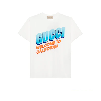 (Women) Gucci SS22 Patterned Logo Crew Neck T-Shirt Women’s White 615044-XJEEB-9095