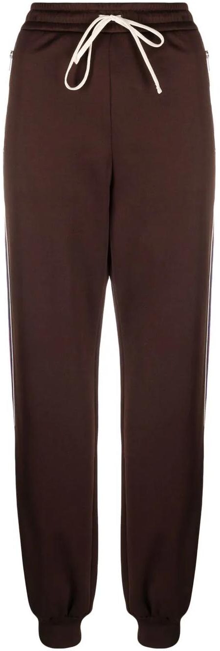 women-gucci-ss-22-side-stripe-drawstring-sweatpants-dark-brown-666976-xjdqn-2073