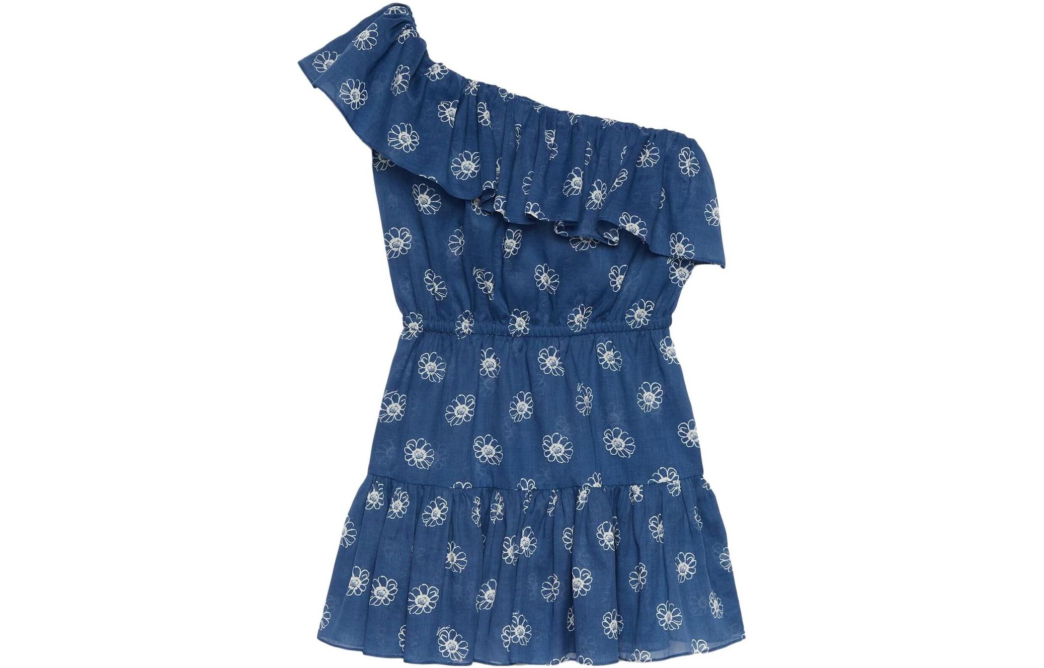 (Women) GUCCI SS23  Daisy Print Sleeveless Blue Dress. 728127-ZALYC-4580 圖 2